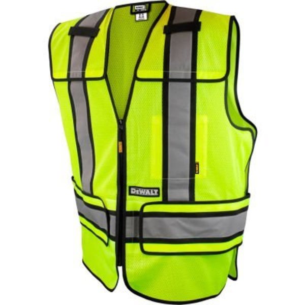 Dewalt DeWalt® DSV421-4X/6X ANSI Class 2 Adjustable Breakaway Vest 4X/6X DSV421-4X/6X